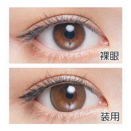 Chu’s me 1Day Color Contact Lenses 日本Chu’s me每日即棄有色隱形眼鏡 10片(Moist Brown)