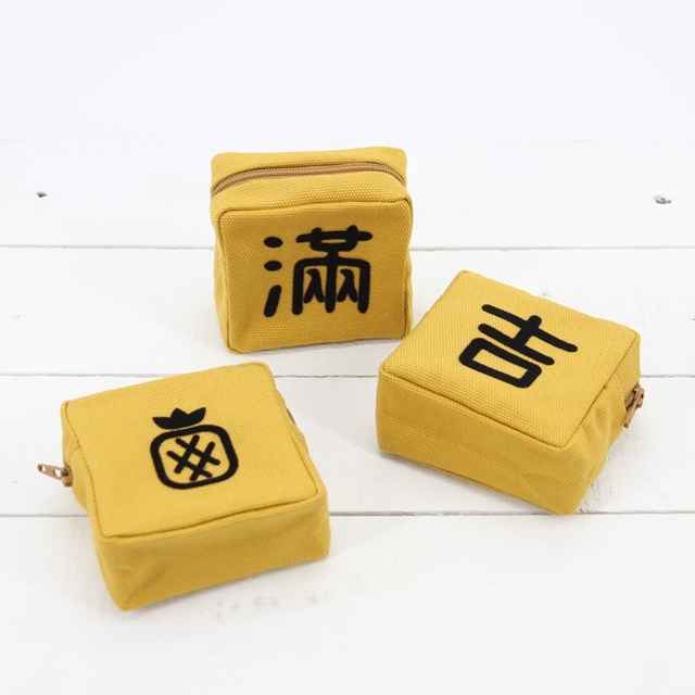 牛轉乾坤福氣帆布豆腐包