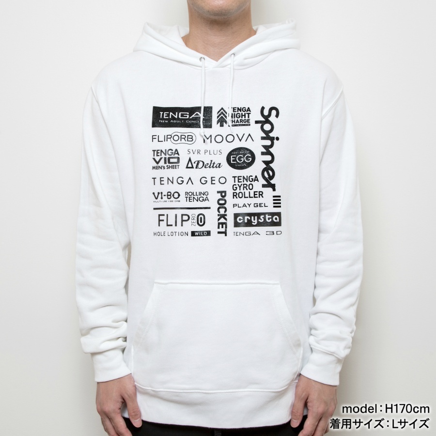 TENGA Product Logo Printed Hoodie