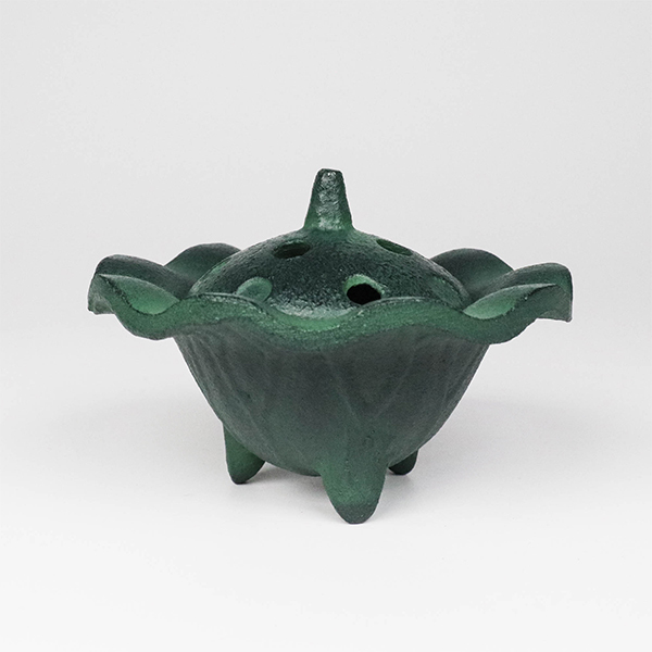 【高岡銅器】蓮 香爐