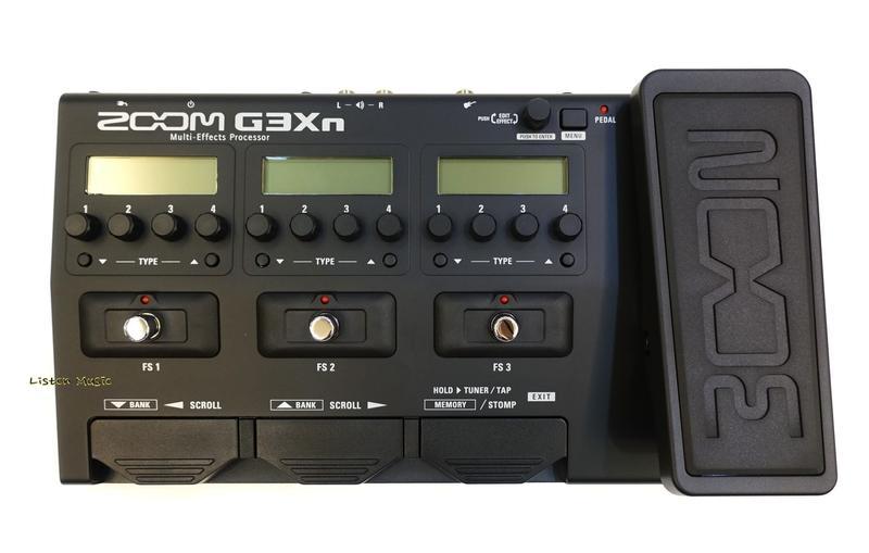 ZOOM G3Xn 電吉他 綜合效果器 電吉他效果器 附贈原廠變壓器 公司貨保固