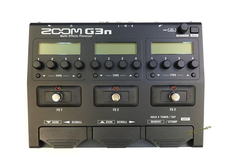 ZOOM G3n 電吉他綜合效果器 電吉他效果器 附贈原廠變壓器 公司貨