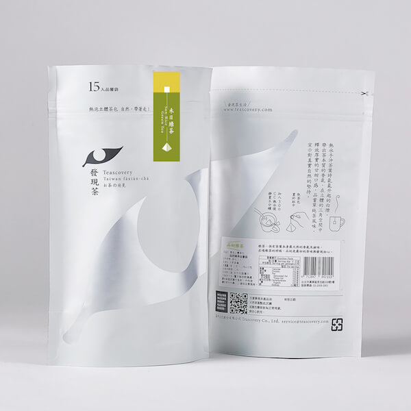 發現茶-熱泡 禾日綠茶(15入/袋)