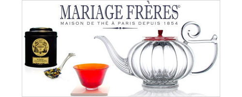 Mariage Frere's Earl Grey French Blue Tea and Mikuniya Zen…