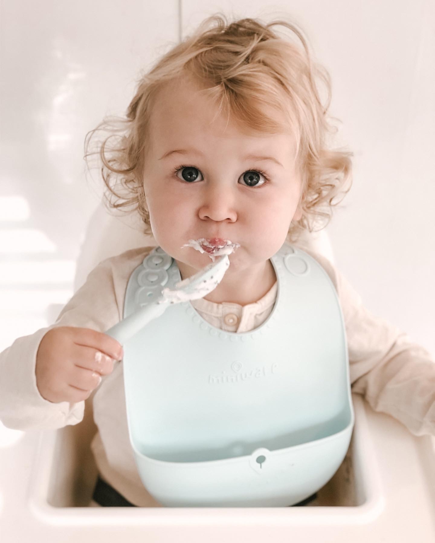 Miniware Roll & Lock Silicone Bib / Silibib  Set of 2