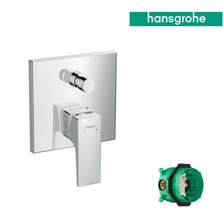 hansgrohe Metropol 32545, -000 + 01800, -180 Single lever bath mixer concealed installation