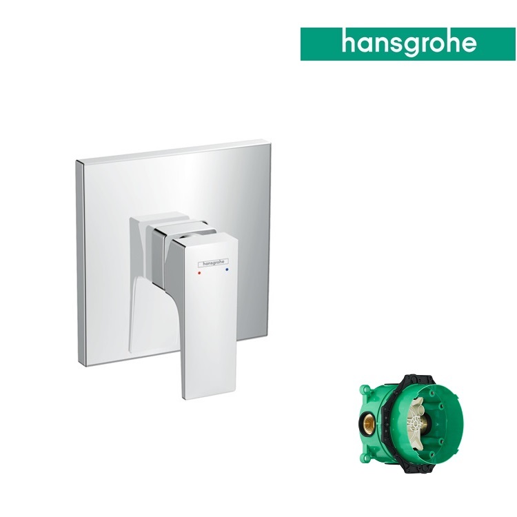 hansgrohe Metropol 32565, -000 + 01800, -180 Single lever shower mixer concealed installation