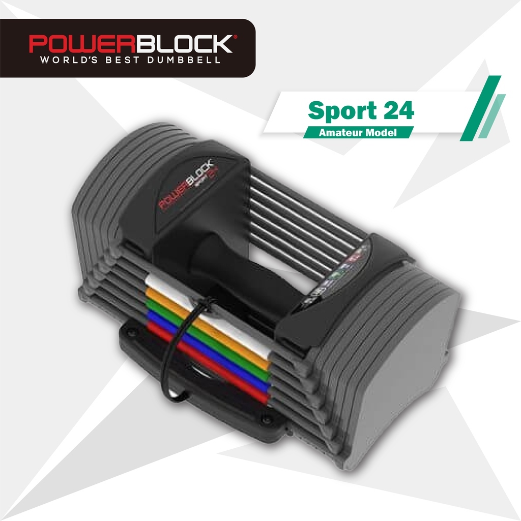 PowerBlock Sport 24 可調重啞鈴｜美國品牌 NBA頂尖球隊選用