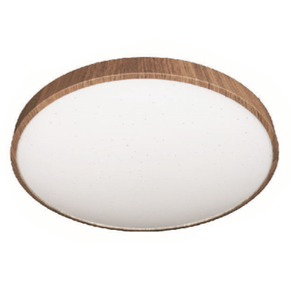 未來照明 Future Lighting LED 可調色吸頂燈 (淺深木紋邊) FL-19805/6 36W-54W