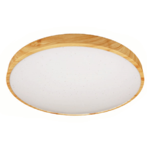 未來照明 Future Lighting LED 可調色吸頂燈 (淺深木紋邊) FL-19805/6 36W-54W