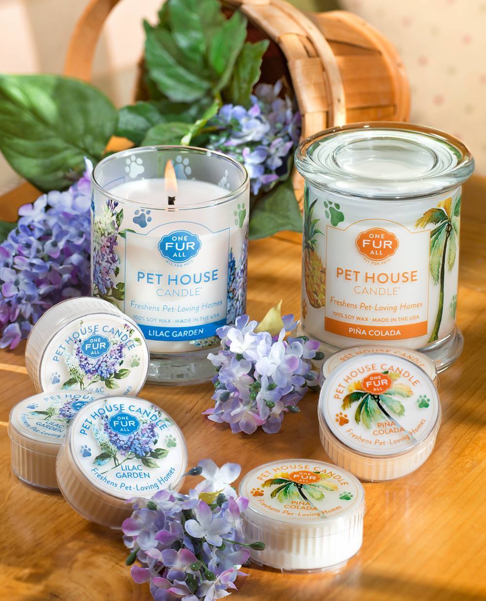 (USA) One Fur All Pet Friendly Candle 9oz + 1.5oz (Shop Exclusive)