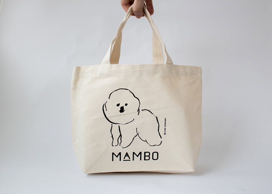 CLASKA - MAMBO 比熊犬托特包 / S 原色