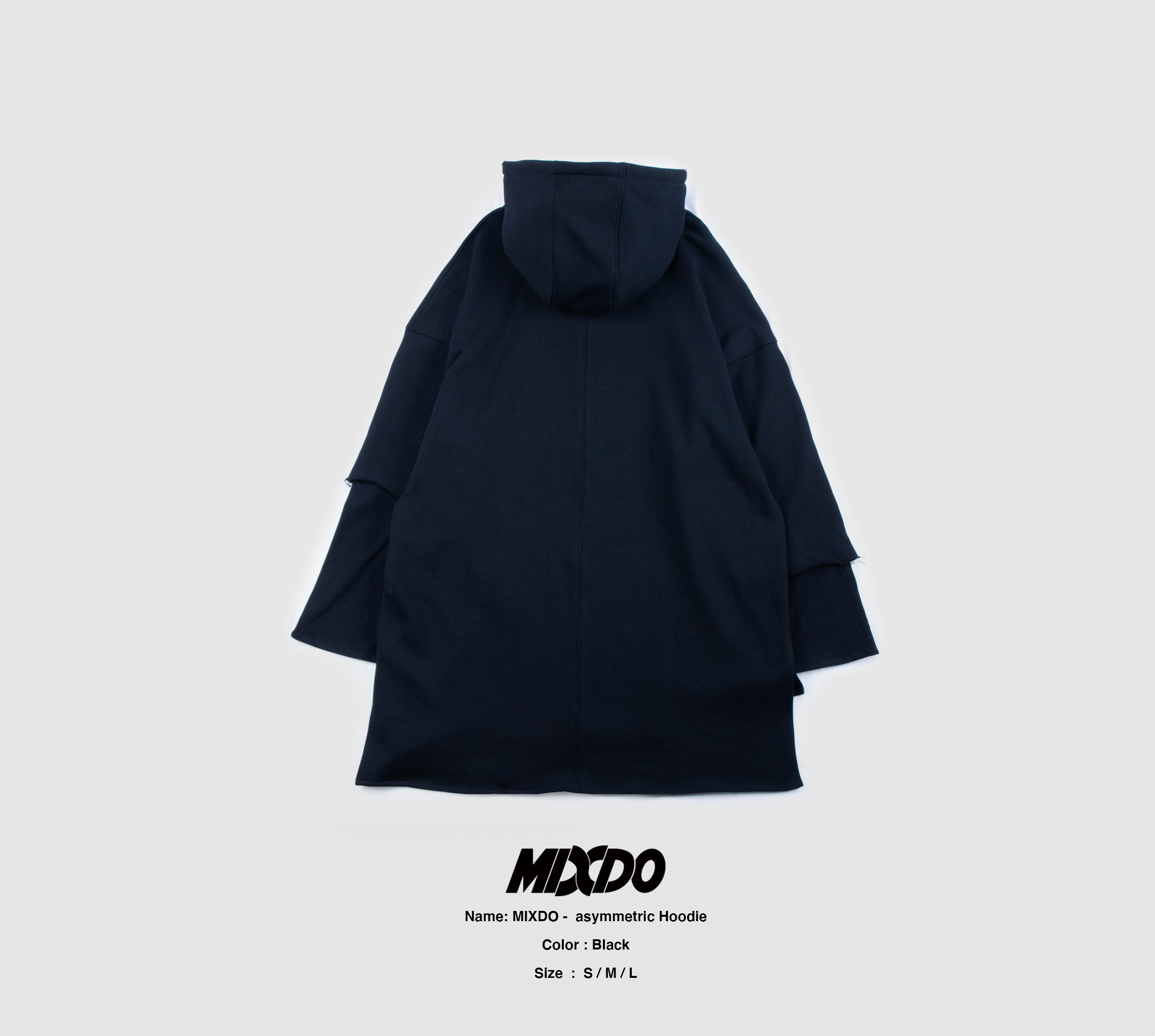 美品 MaD Over Hoodie Asymmetry Zip - 通販 - guianegro.com.br