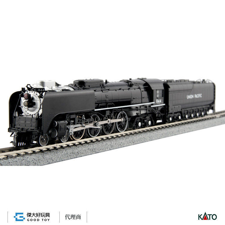 KATO ユニオンパシフィックFEF-3 蒸気機関車#844（黒） - 鉄道模型