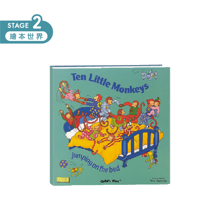 點讀繪本|Ten Little Monkeys jumping on the bed|Kidsread官網