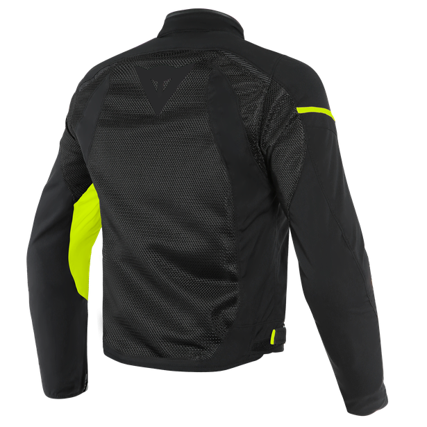 DAINESE AIR FRAME D1 TEX JACKET BLACK/BLACK/YELLO-FLUO 黑黑螢光黃 四季防摔衣