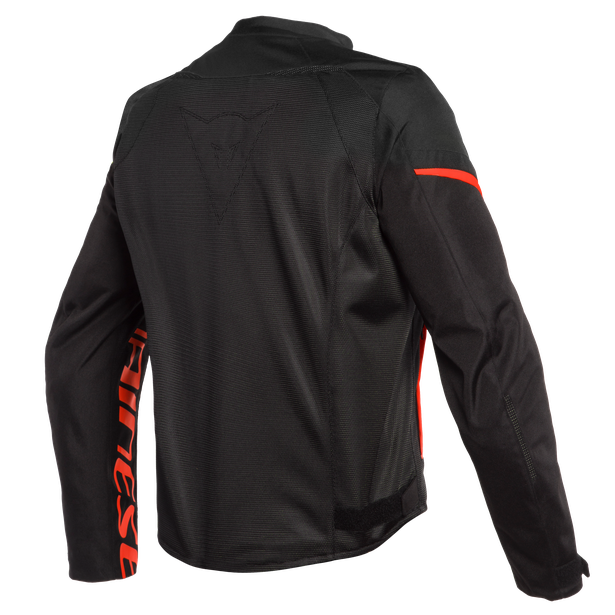 DAINESE BORA AIR TEX JACKET BLACK/FLUO-RED 黑螢光紅 夏季防摔衣
