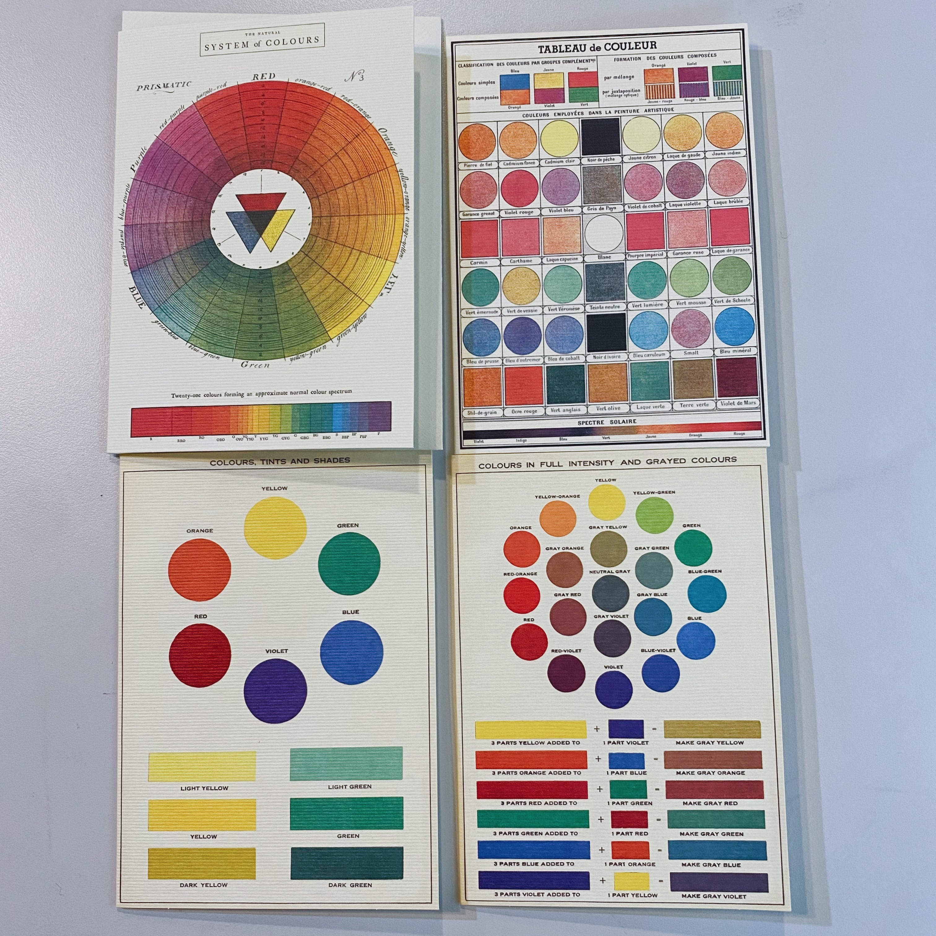 Cavallini 色彩系列 萬用卡片 賀卡