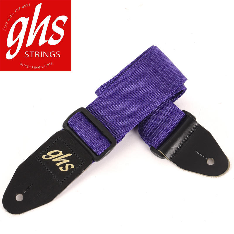 GHS GTR尼龍 紫色吉他背帶 GHOP-A8PURP