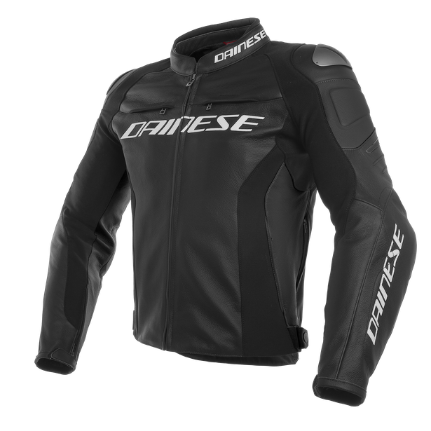 DAINESE RACING 3 LEATHER JACKET BLACK/BLACK/BLACK 黑黑黑 皮衣