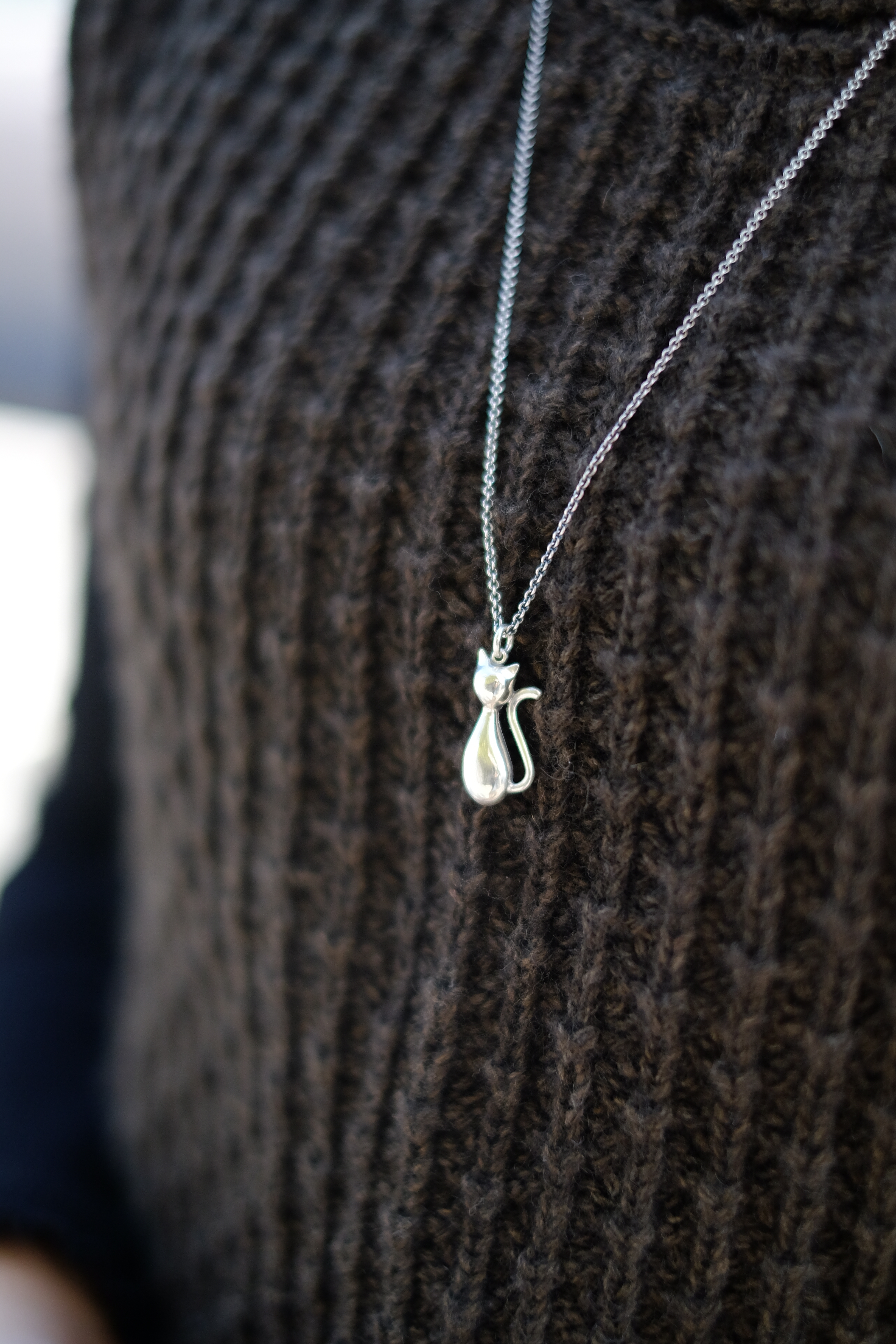 Moon Cat Pendant Set