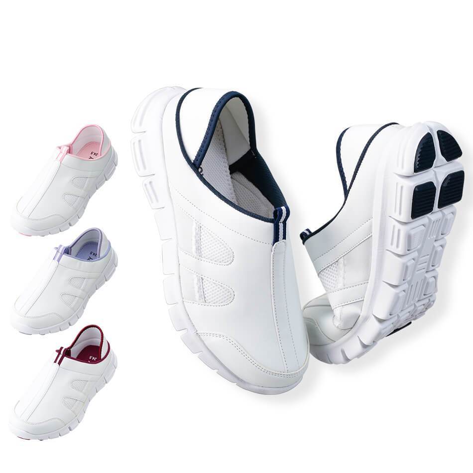 [預購] 輕巧易屈折2ways護士鞋