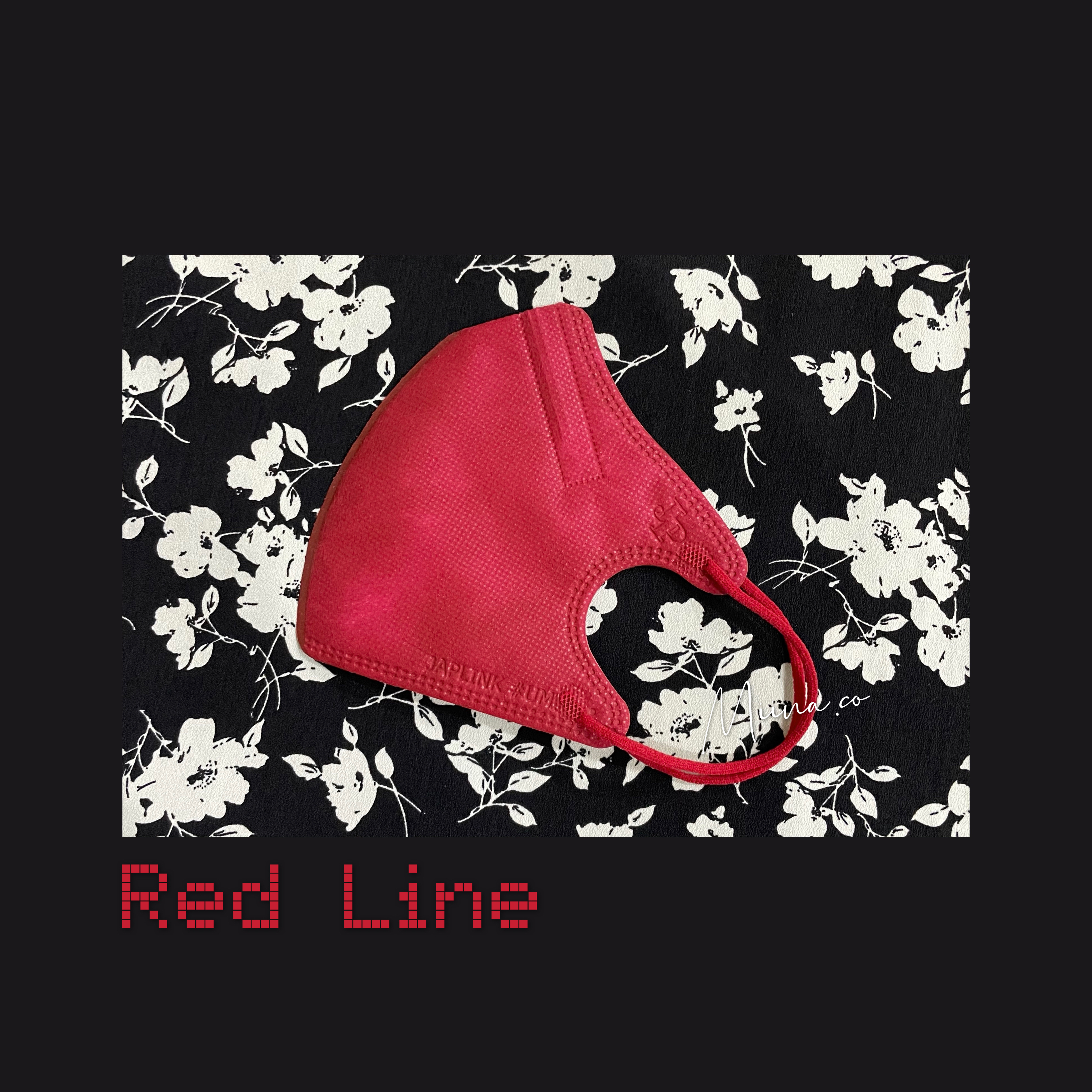 JAPLINK MASK 立體口罩【 MB++ 雙熔噴 】紅玫瑰