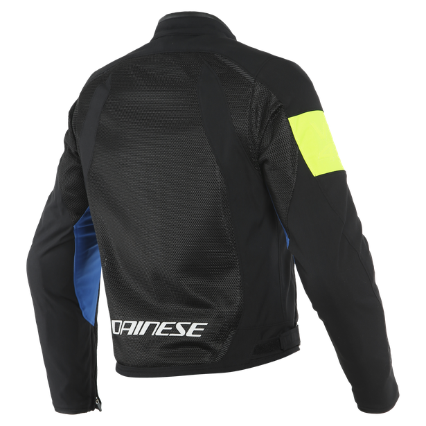 DAINESE VR46 GRID AIR TEX JACKET BLACK/PRINCESS-BLUE/FLUO-YELLOW 黑藍螢光黃 四季防摔衣