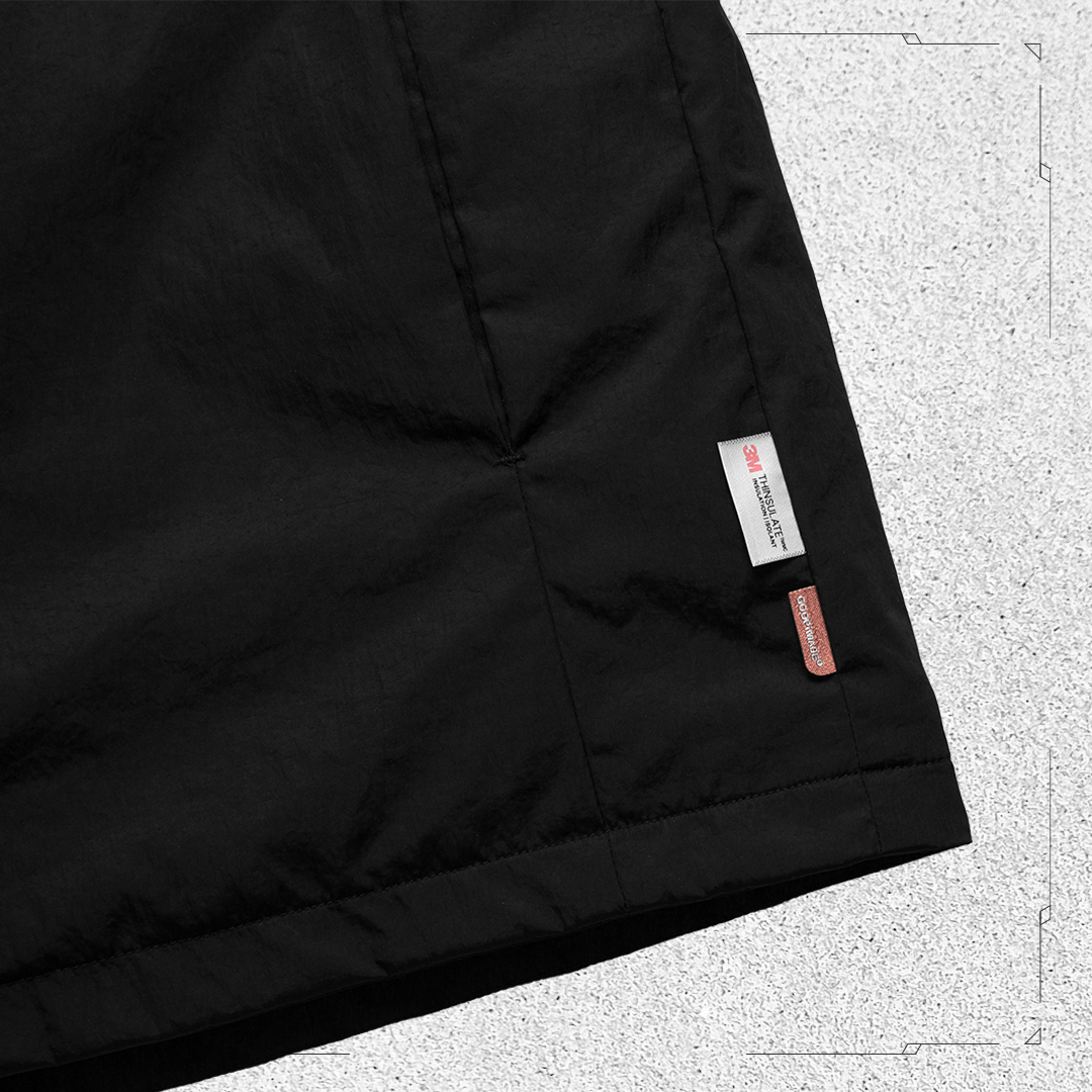E.4th 3M Thinsulate “Foggy” Parka - Black