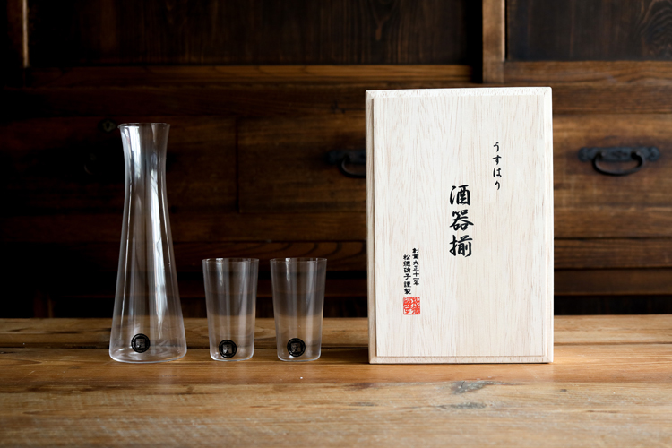 松德-薄張 酒器組(含木盒)