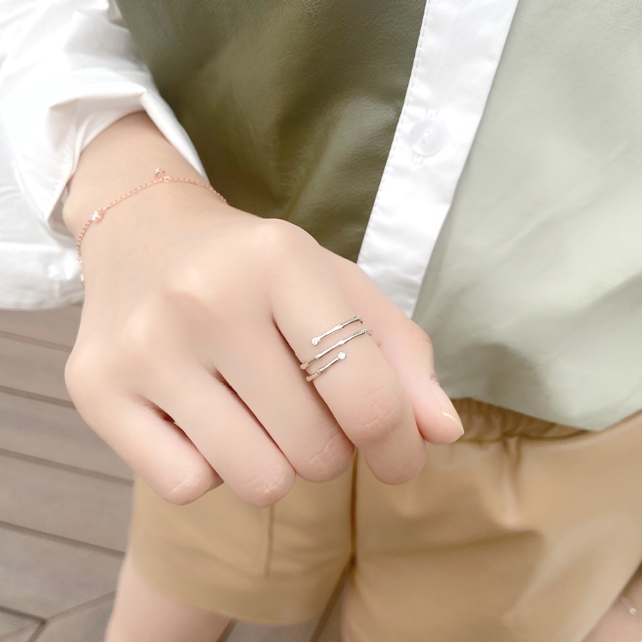 | 925純銀 |  溫柔的倔強戒指 | RI0187 |