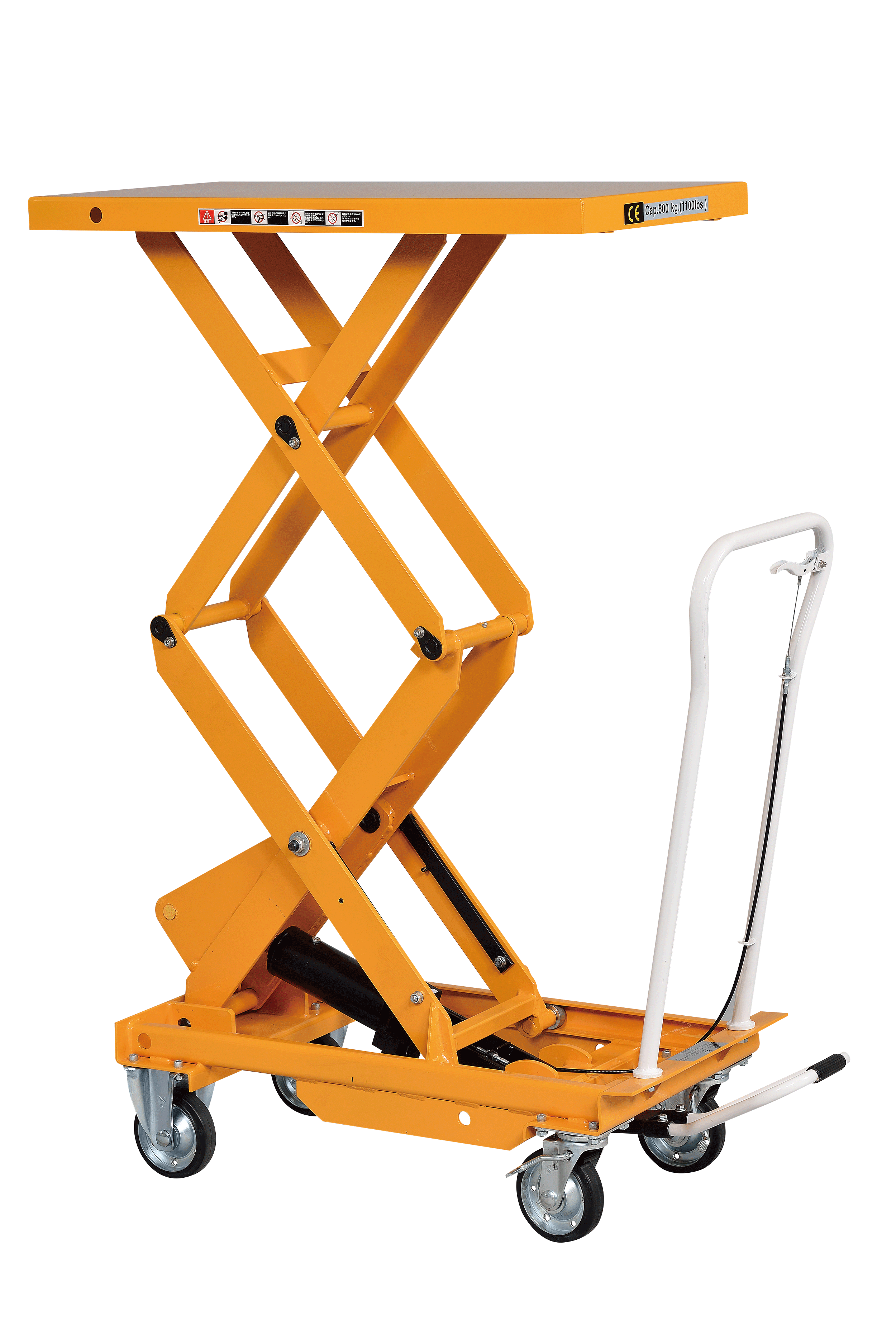 雙層油壓升降台車 BS-50D