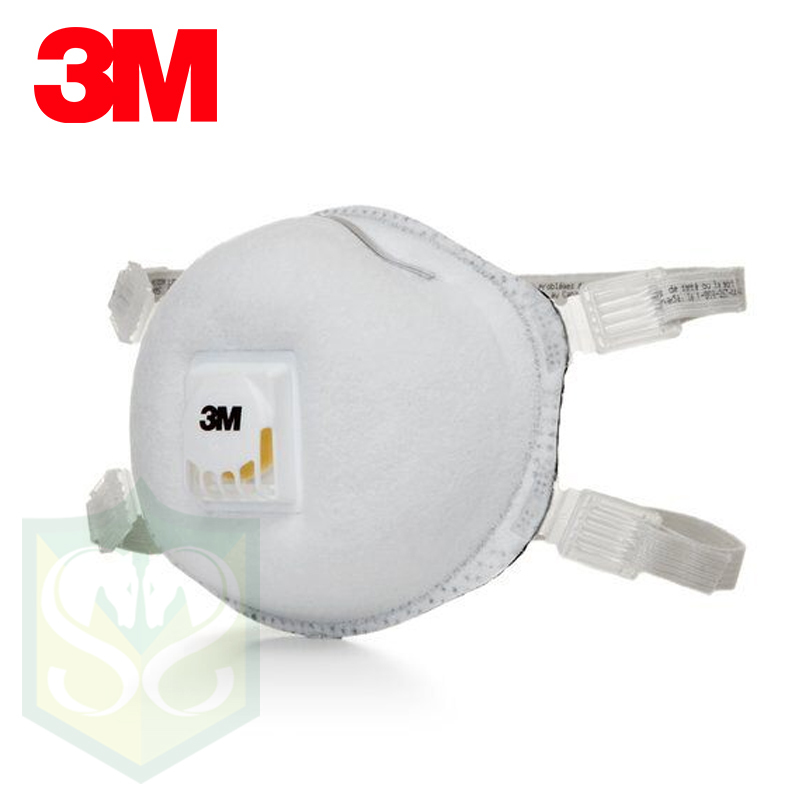 3M™ 8214 N95 Particulate Respirator with Faceseal and Nuisance Level Organic Vapor (1PC)