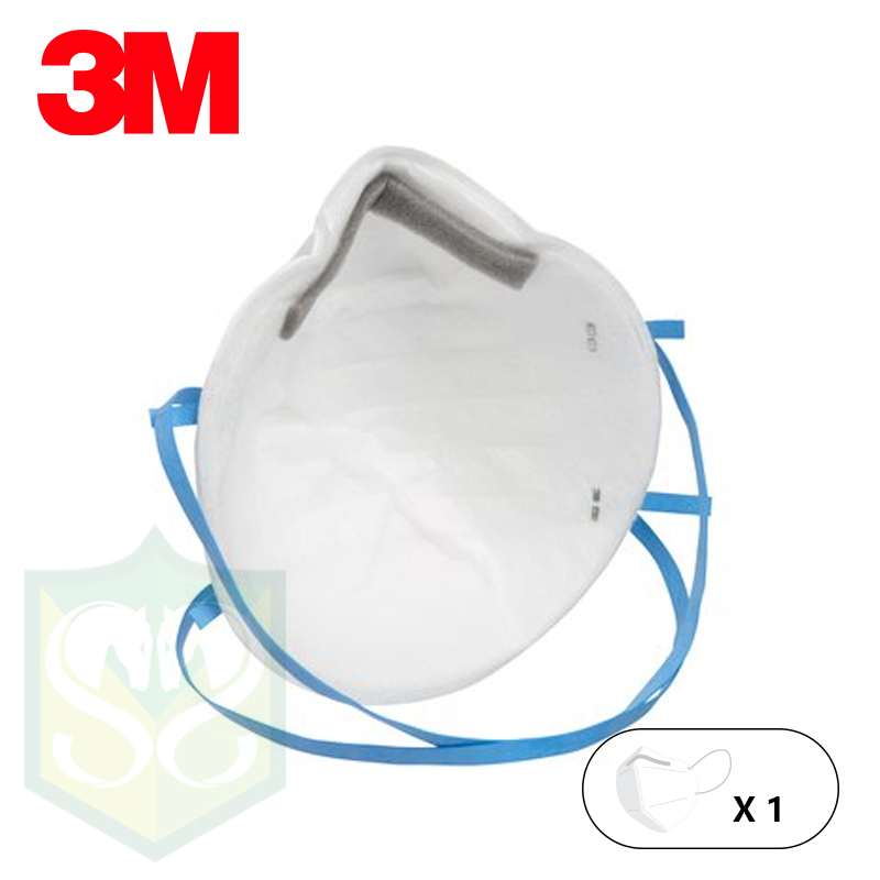 3M™ 8810 FFP2 隔濾石棉塵口罩 (一個裝/盒裝)