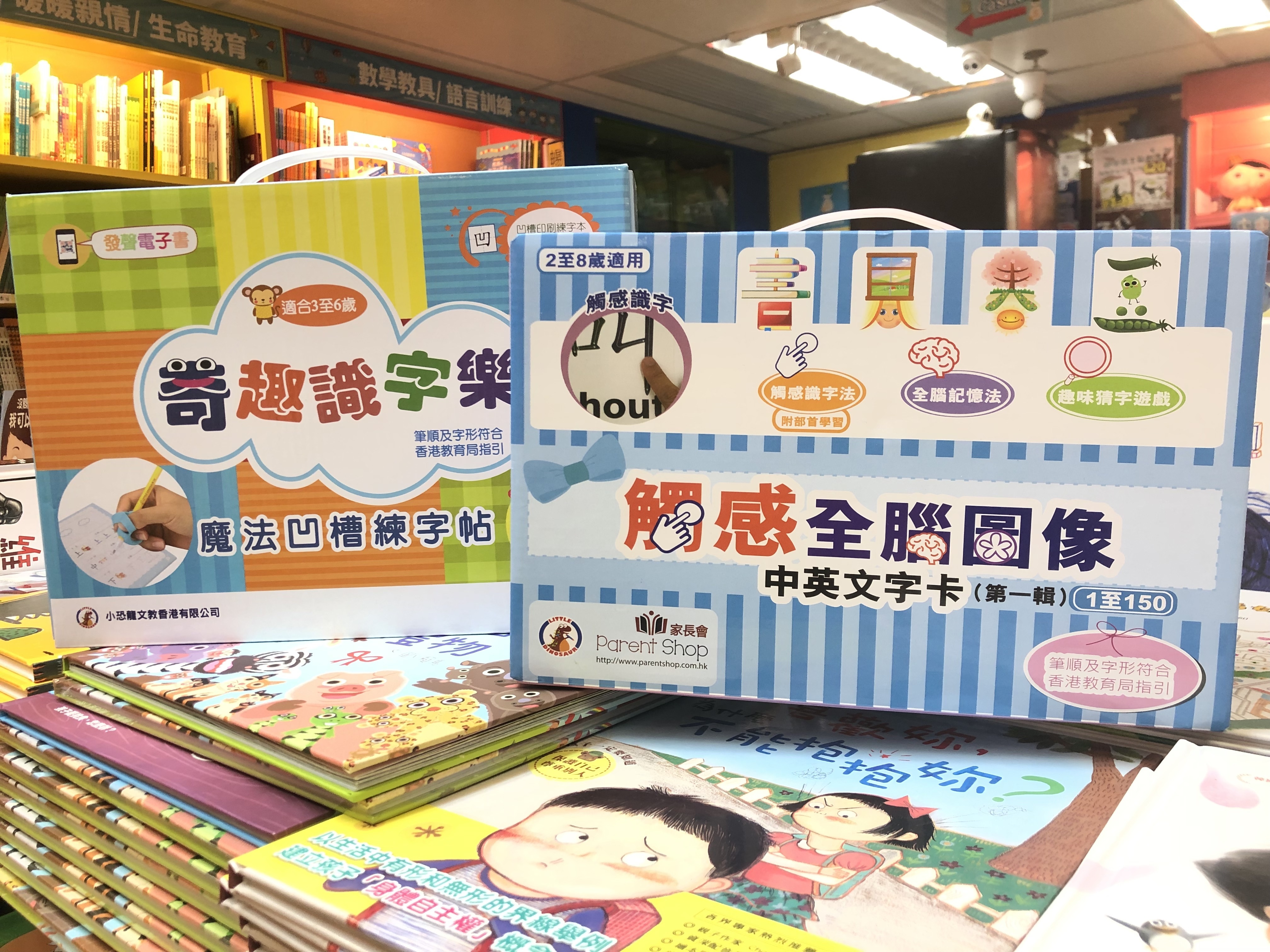 奇趣識字樂＋觸感全腦圖像中英文字卡 （第一輯）