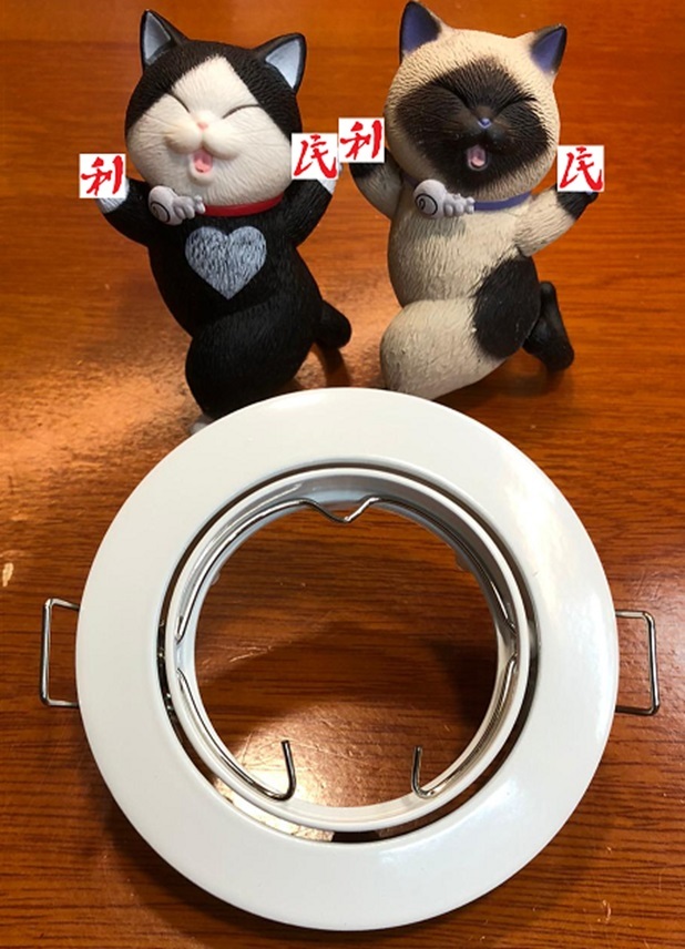 RIO 平板燈殼 DL306-W/B (白殼/黑殼)