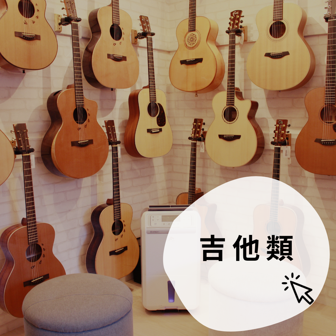 各式木吉他類別