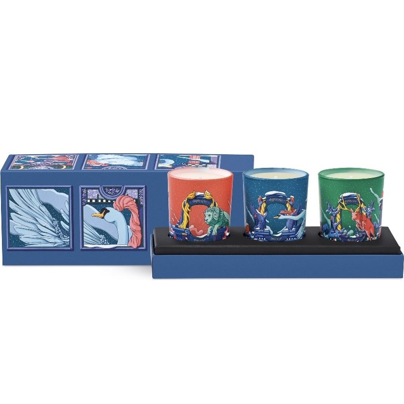Diptyque 節日限定 3件蠟燭禮盒套裝