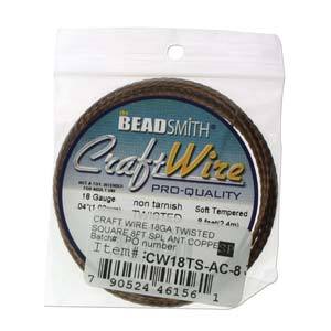 CW18TS-AC-8/手作配件/craftwire/水晶手作工房,銅線/手工線/繞線飾品/BEADSMITH/