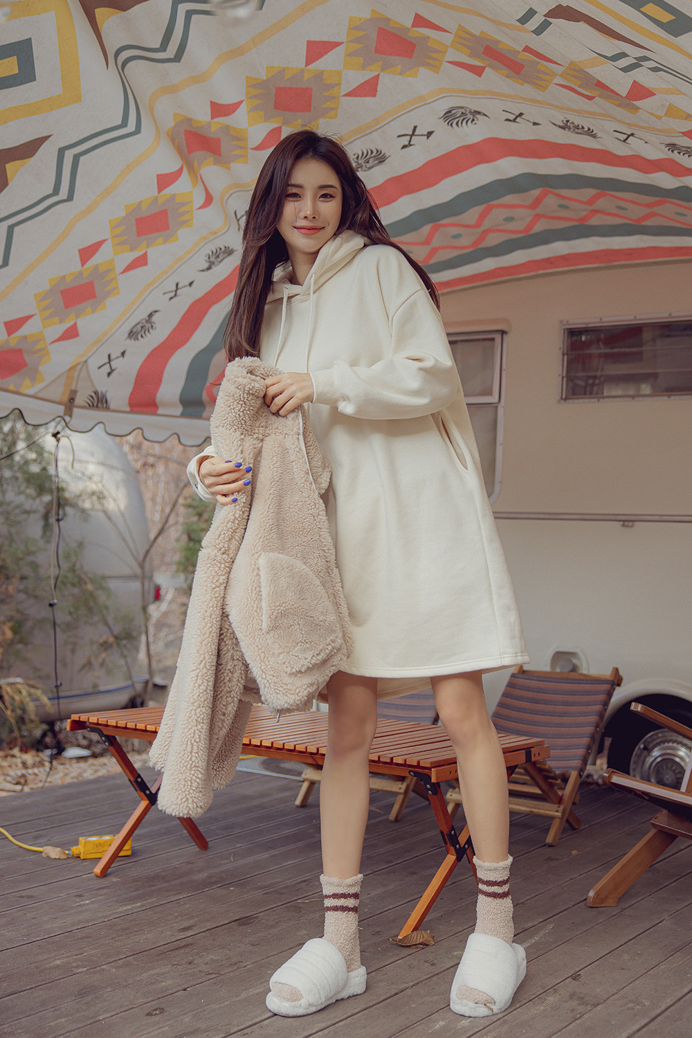 CONCHWEAR - Conch 有帽連衣裙