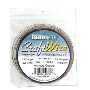 CW21HR-AC-7/手作配件/craftwire/水晶手作工房,銅線/手工線/繞線飾品/BEADSMITH/