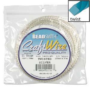 CW21TS-SL-15/手作配件/craftwire/水晶工房/銅線/手工線/繞線飾品/BEADSMITH