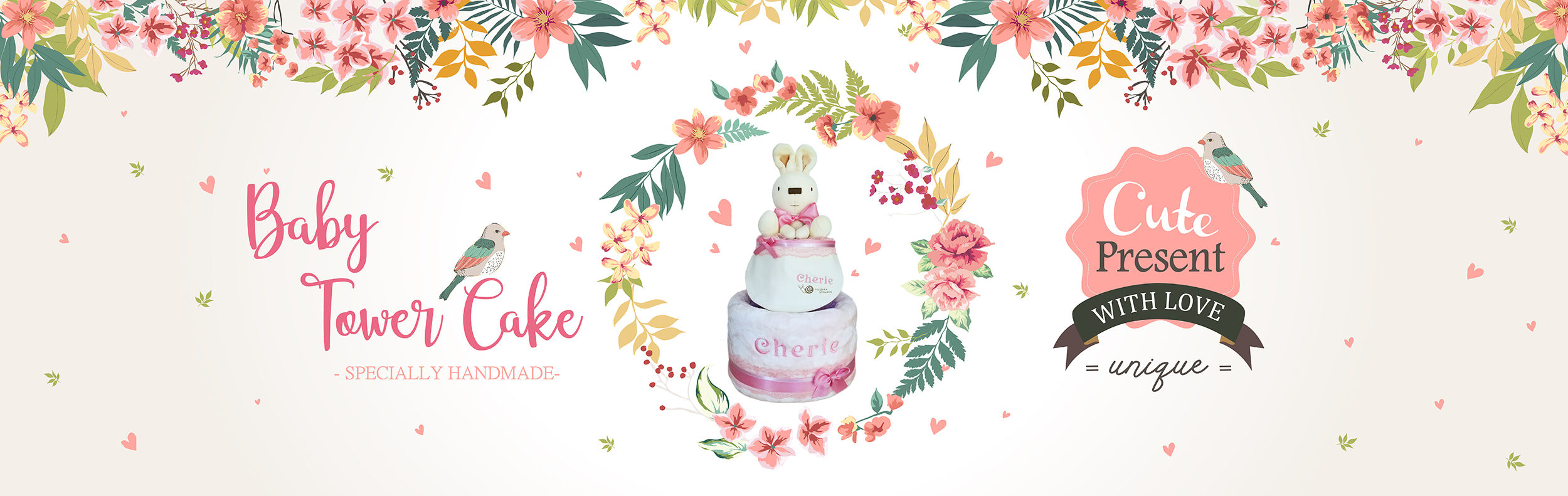 Baby Tower Cake, Diaper Cake HK, Master B. Gift Shop