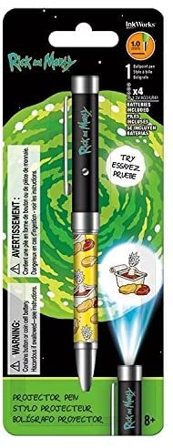 Rick and Morty 瑞克和莫蒂七件組造型原子筆兼另類投影筆 / 螢幕觸控筆