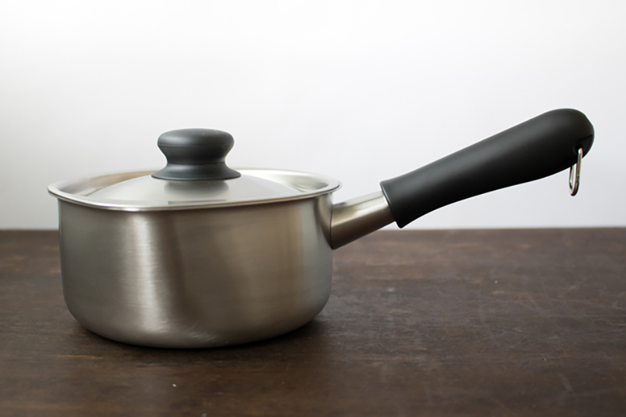 柳宗理-不鏽鋼牛奶鍋16cm霧面 / 附蓋