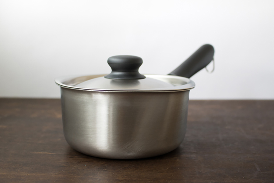 柳宗理-不鏽鋼牛奶鍋16cm霧面 / 附蓋