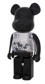 Bearbrick 1000% - MY FIRST BE@RBRICK B@BY Baby Black S