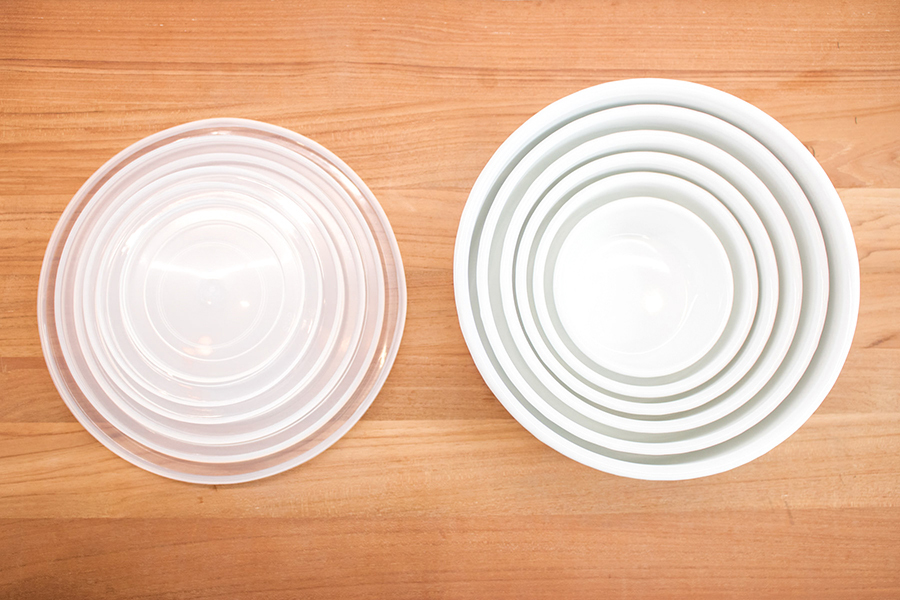 野田琺瑯-圓形保存容器21cm(塑膠蓋) RD-21