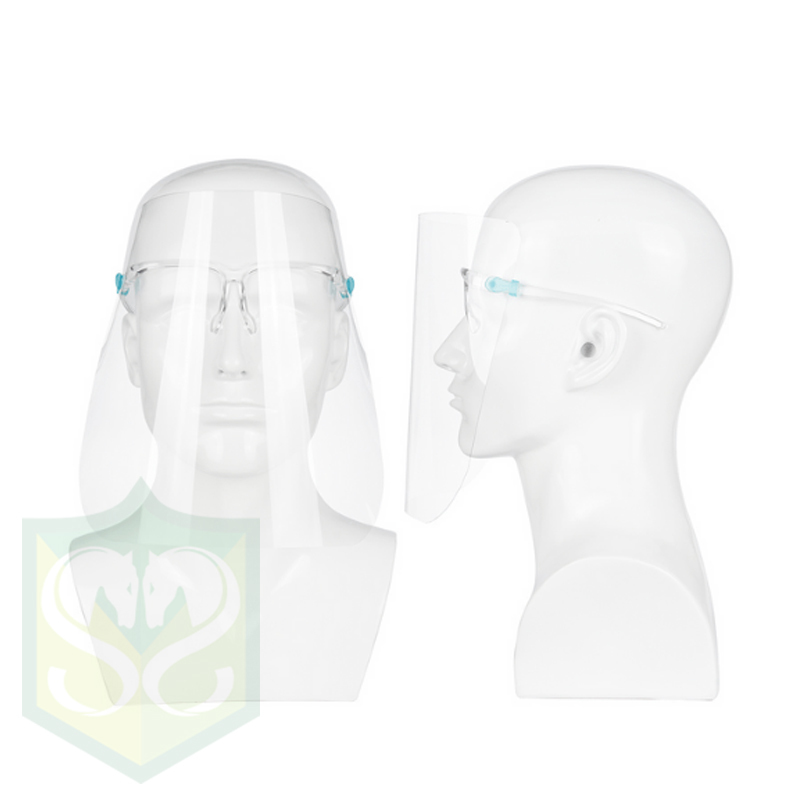 鏡架式透明防護面罩