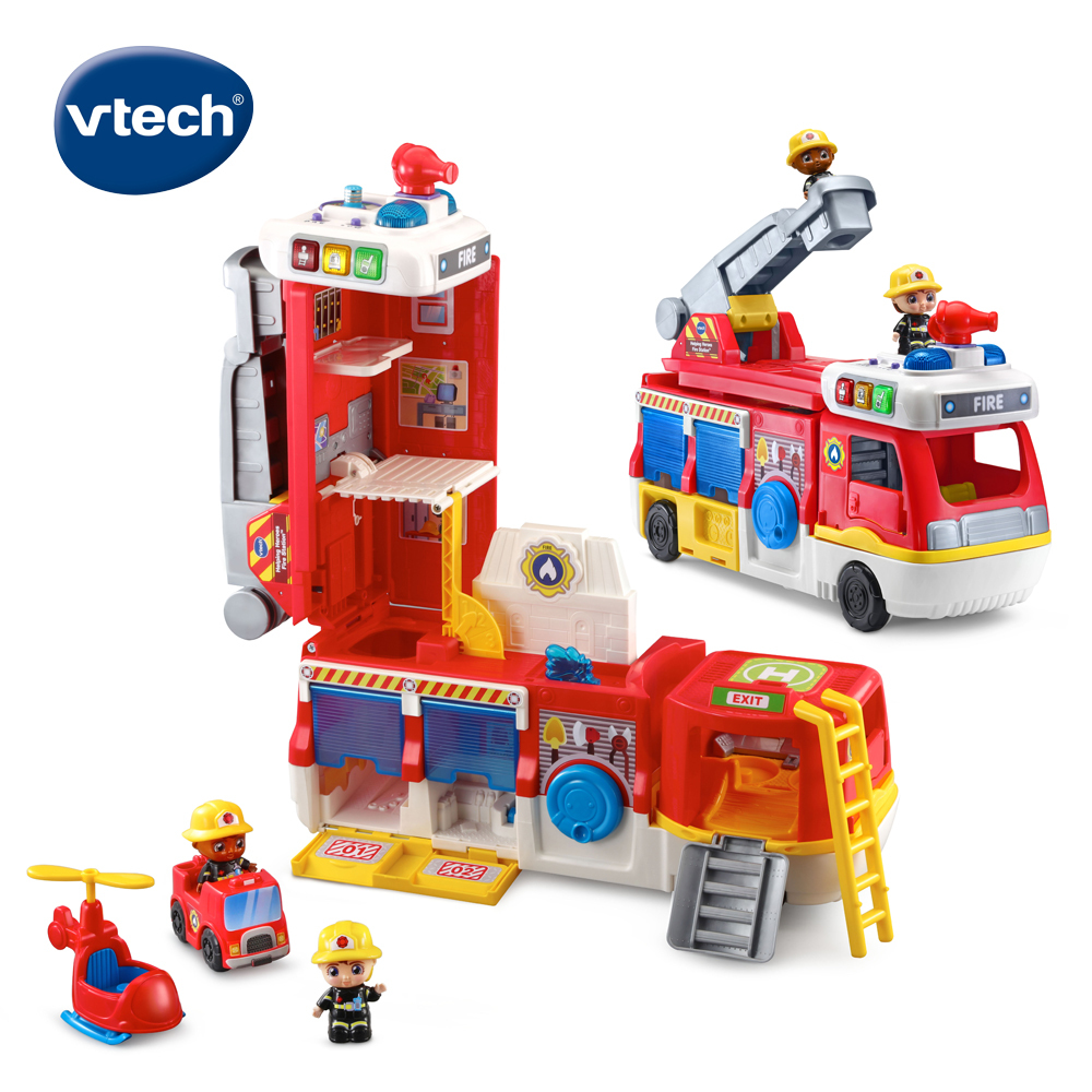 Vtech 2合1消防英雄豪華救援組